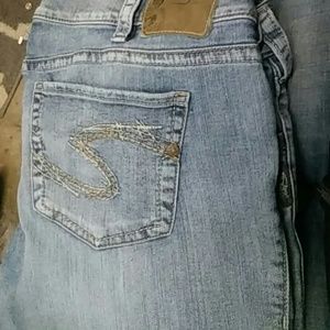 Silver jeans